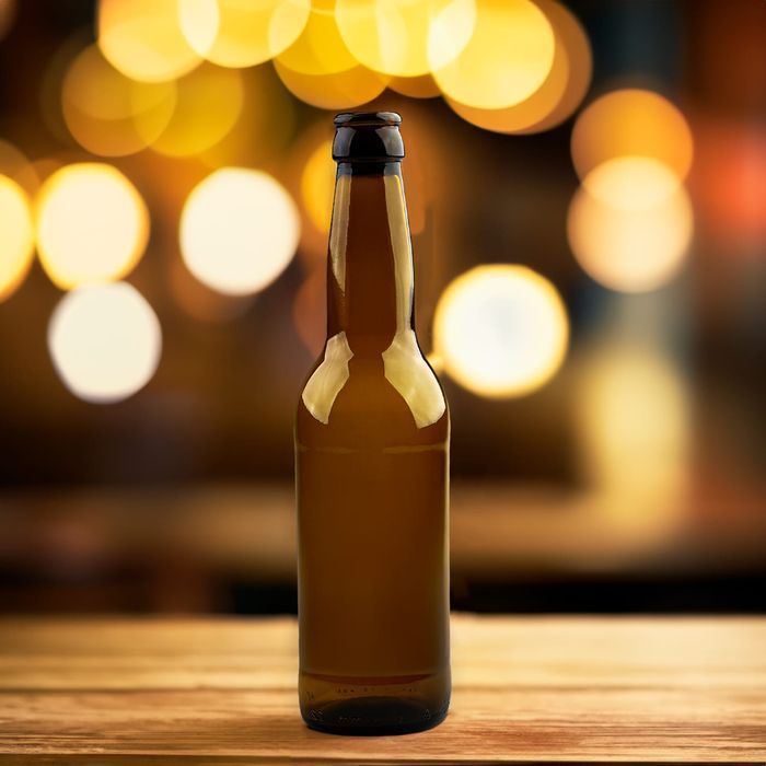 Zestaw 50 sztuk - butelka na piwo cydr- 330 ml - 0,33 l - brązowa