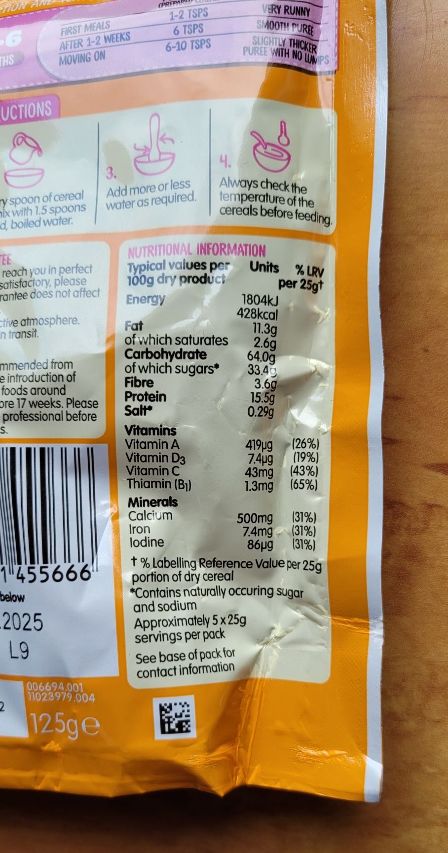 Milupa kaszka sunshine orange od 4 miesiąca +