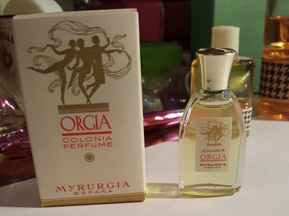 MYRURGIA Orgia Colonia Parfume Espana 7ml
