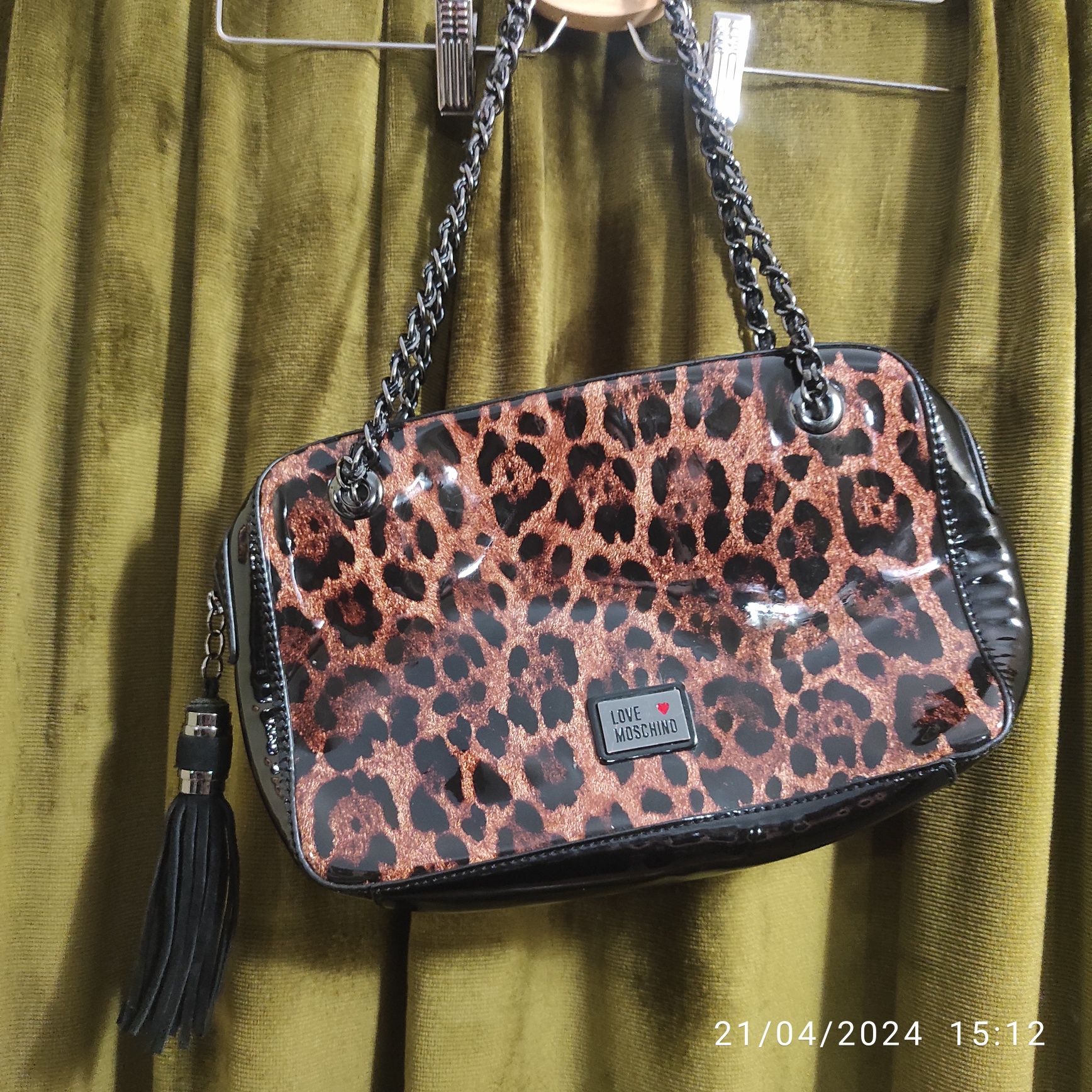 Carteira Leopardo Moschino