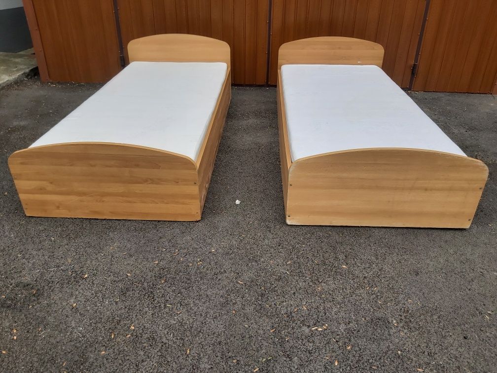 Sz-n dostawa gratis ŁÓŻKO 90x200 łóżka jednoosobowe + materac (+50zł)
