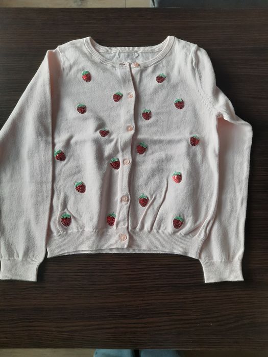 Sweterki rozpinane 122/128