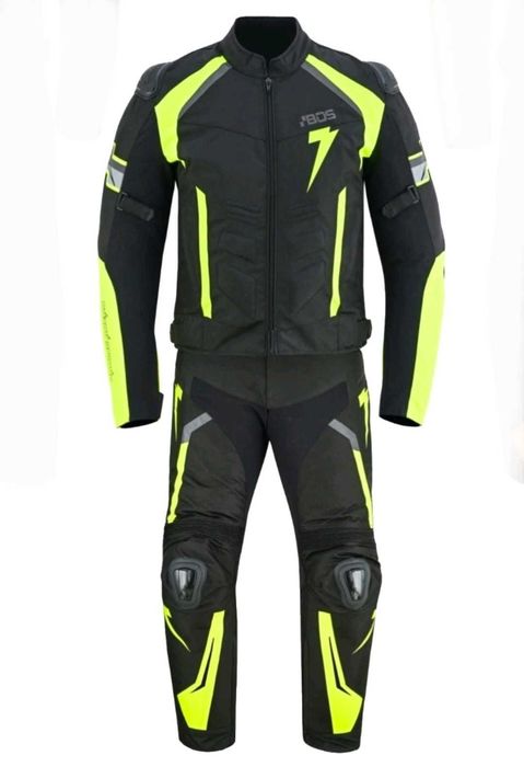 Conjunto calça/casaco motard sport mota scooter novo