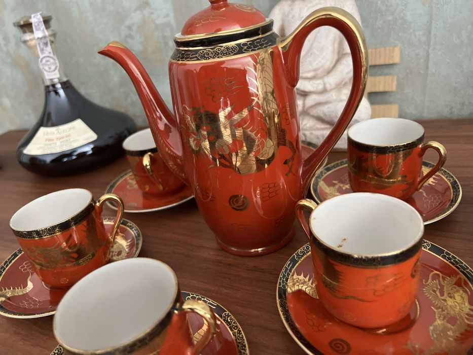 Servico de café japones