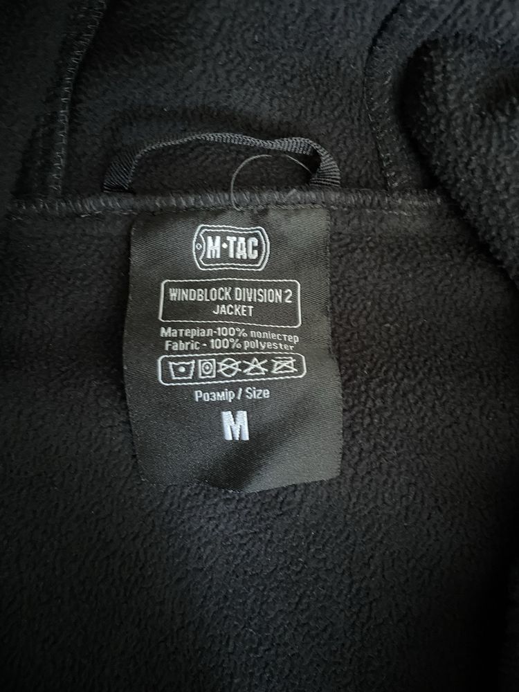 Куртка M - Tac флісова Windblock Division. Розмір М
