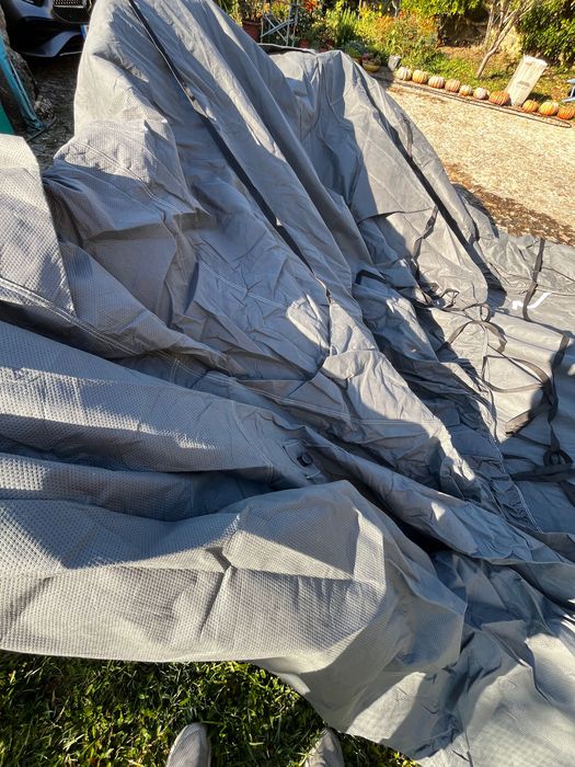 Cobertura Cinza 7,10m para AutoCaravana
