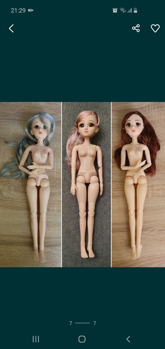 Бжд кукла шарнирная bjd 40см и 30 см Барби баболи