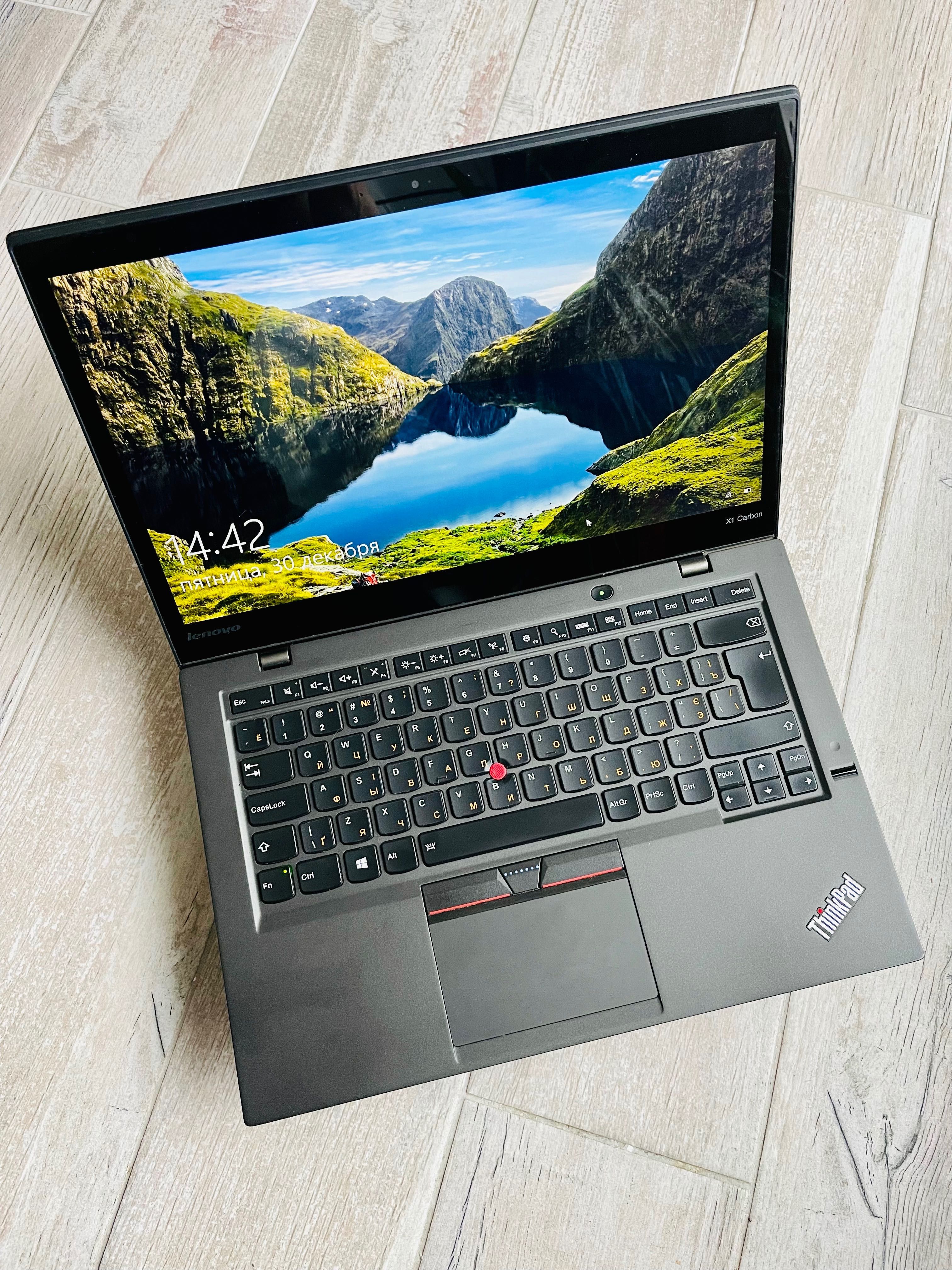 Lenovo ThinkPad X1 Carbon 3 gen i5-5300U | 8 Gb | 512 SSD | 2K | Touch