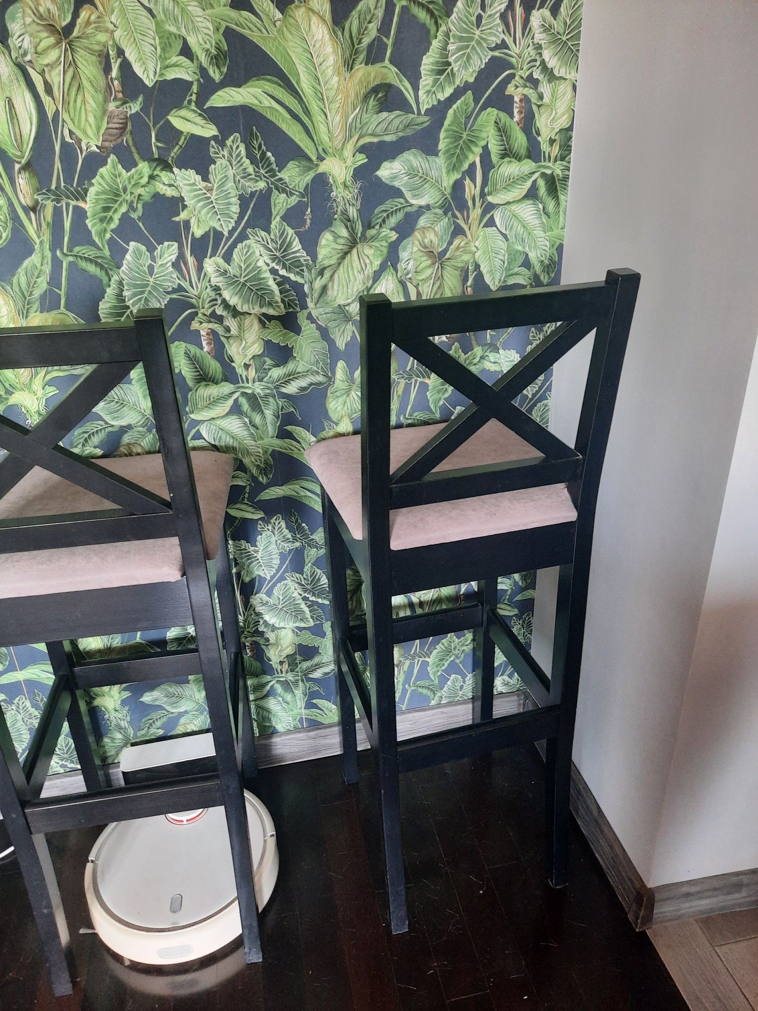 Krzesła barowe Hooker loft czarne