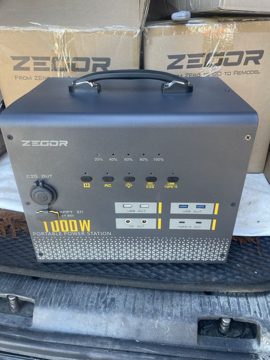 Топ ціна! Портативна зарядна станція Zegor YC1100
