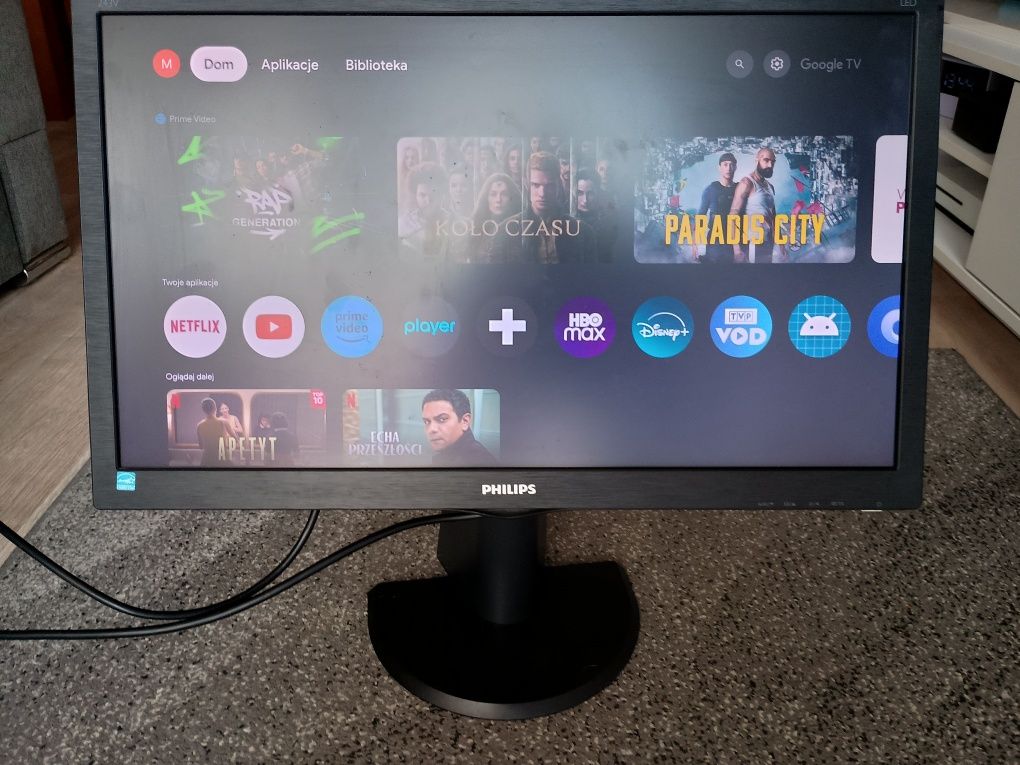 Monitor  Philips MODEL ID: 243V5LSB5/00 używany