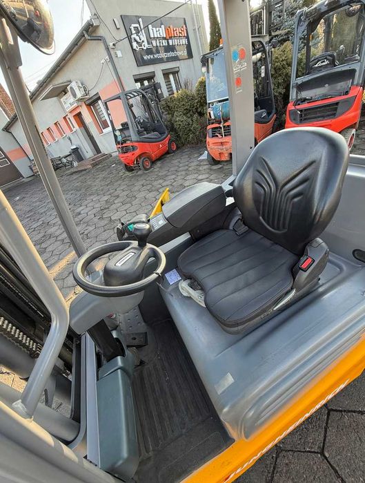 Wózek Widłowy JUNGHEINRICH EFG316 rok 2019 TRIPLEX 5,5M Bateria LI ION