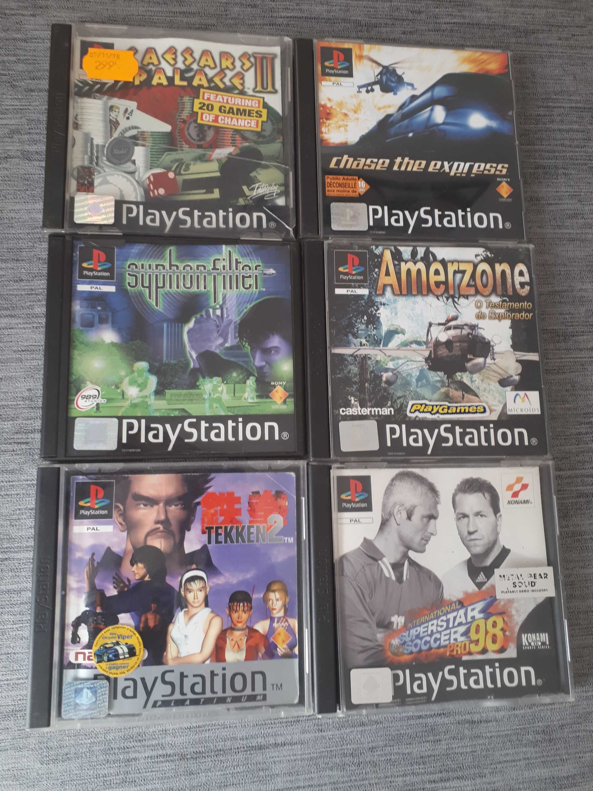 Varios jogos PlayStation 1