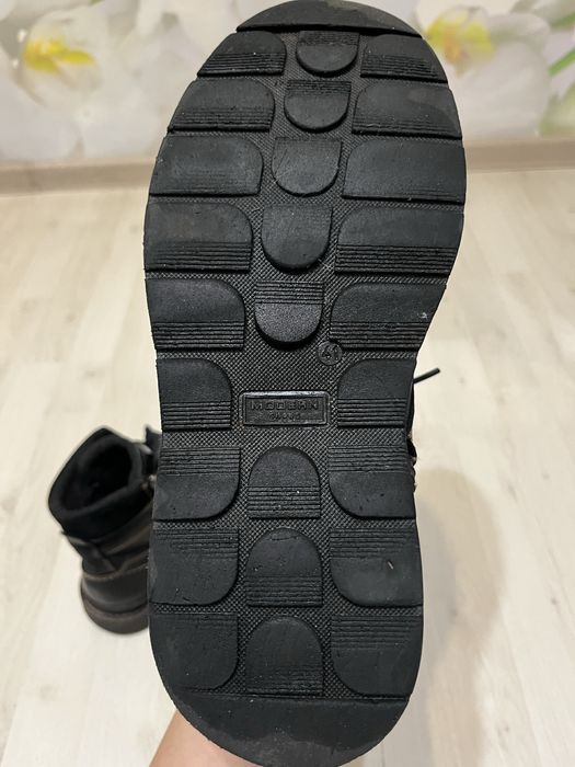 Шкіряні зимні ботінки