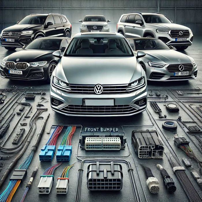 Коса проводка зад перед VW, AUDI, BMW, SKODA, MERCEDES, VOLVO та ін.