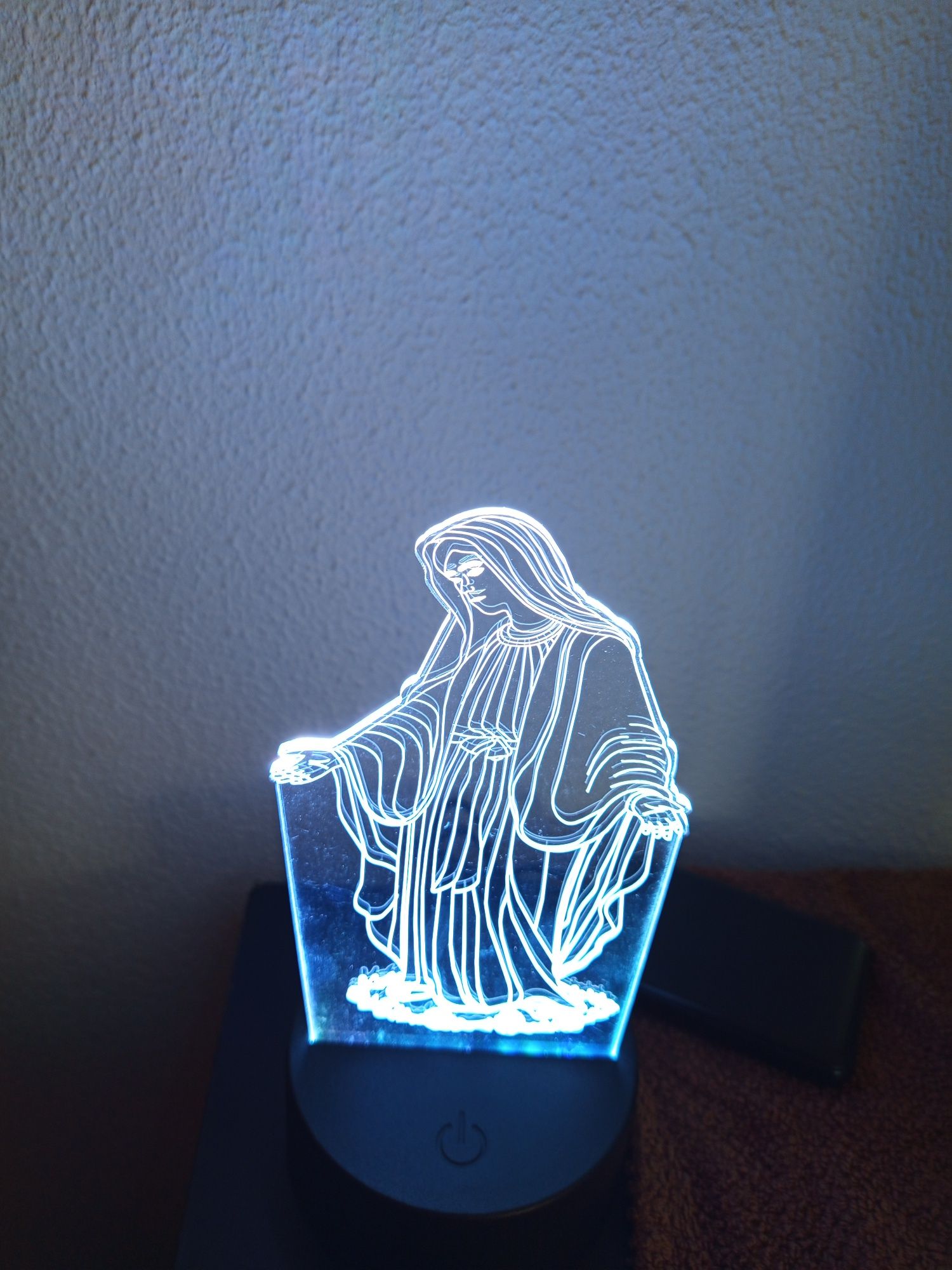 Candeeiro 3D decorativo.