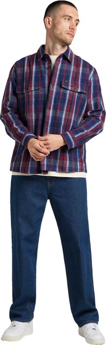 Sobre - Camisa LEE XADREZ Azul-marinho e BORDEAUX