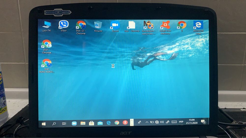 Монітор, матриця ноутбука Acer Aspire 5520g (B154EW08 V1)