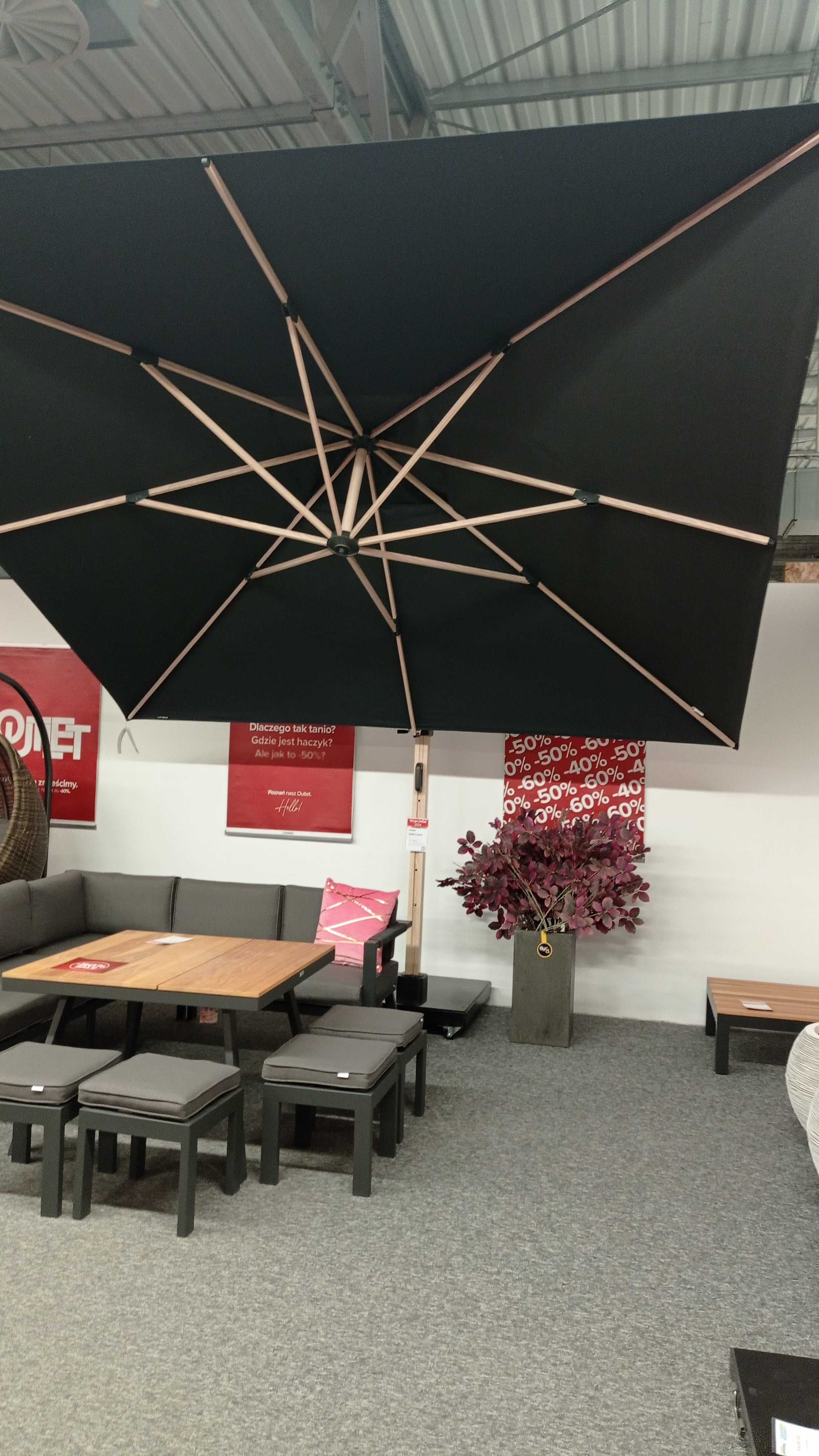 -60% Parasol ogrodowy ICON 3,5x3,5 m