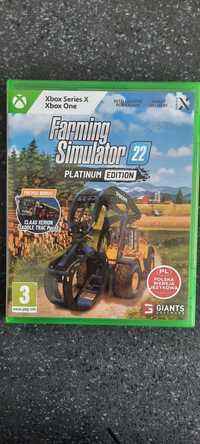 Farming Simulator 22. Edycja Platynowa. Xbox one wersja PL