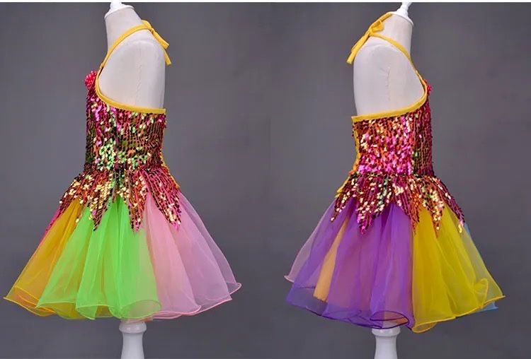 Sukienka do tańca samba latino 128/134 nowa
