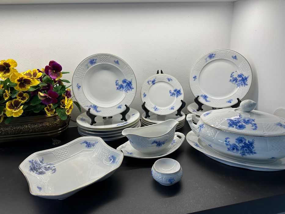 Zestaw obiadowy Schlaggenwald Czechoslovakia