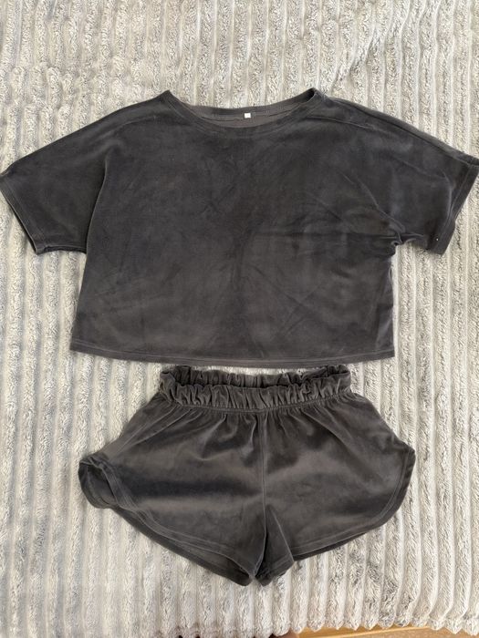 Піжама/ комплект для дому темно-сірого кольору