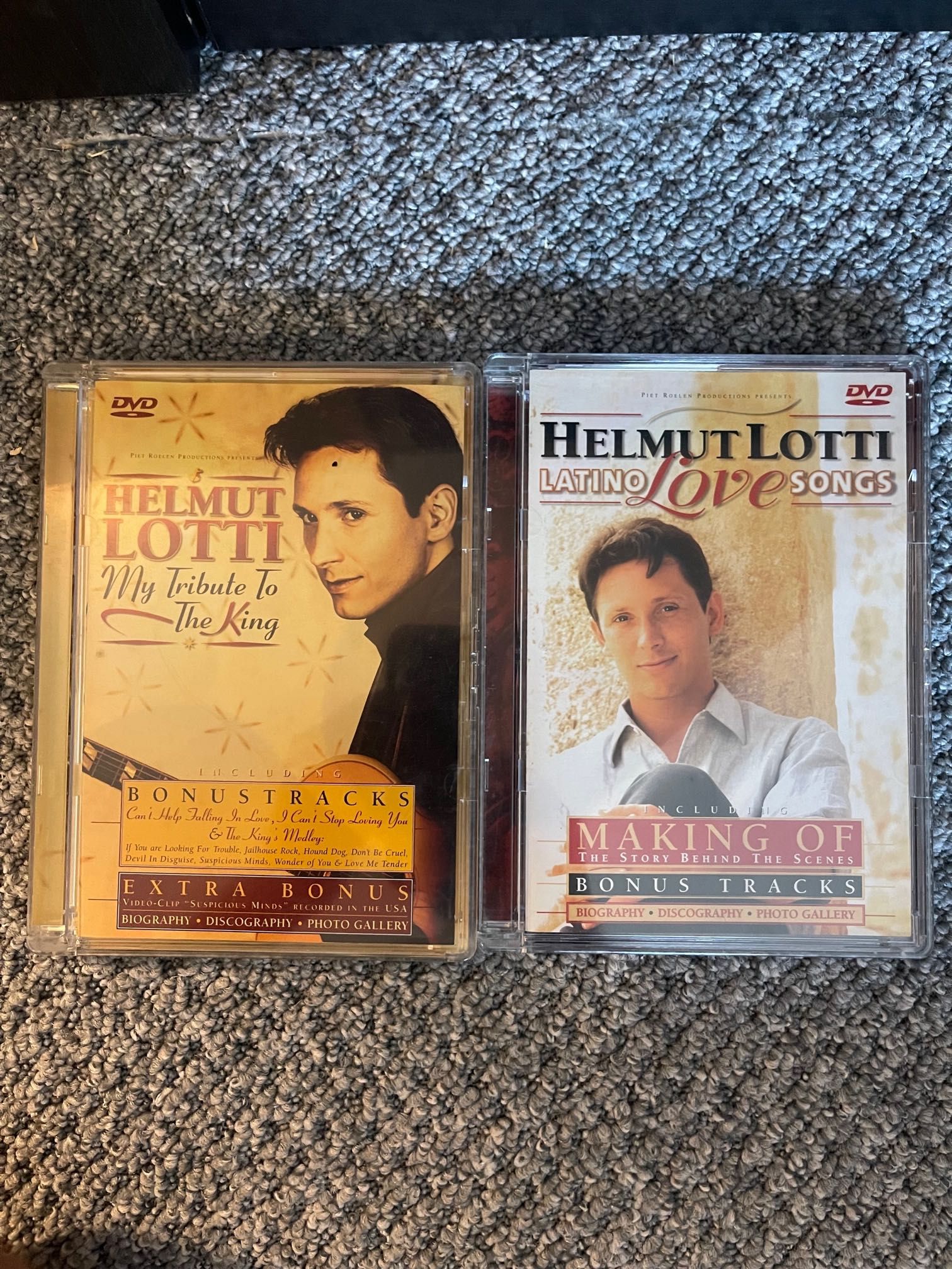 Koncert DVD, płyty Helmut Lotti