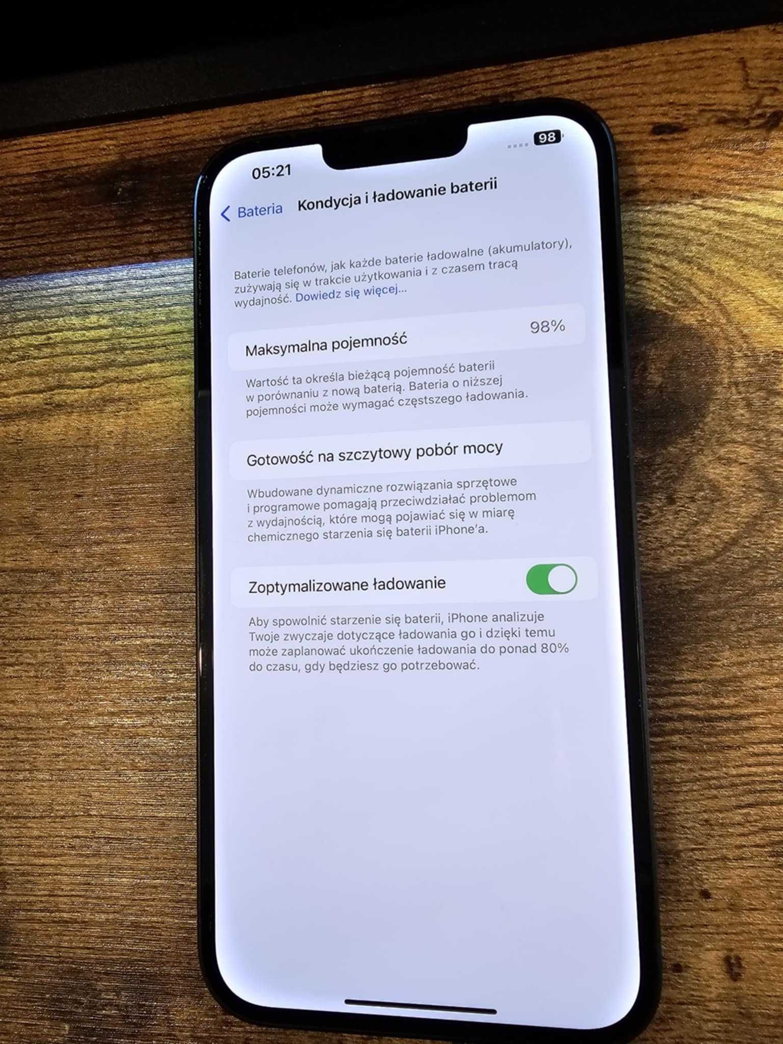 Iphone 14+ 256Gb Bat:98% IGŁA/Gwarancja/SklepGSM/Lwsk