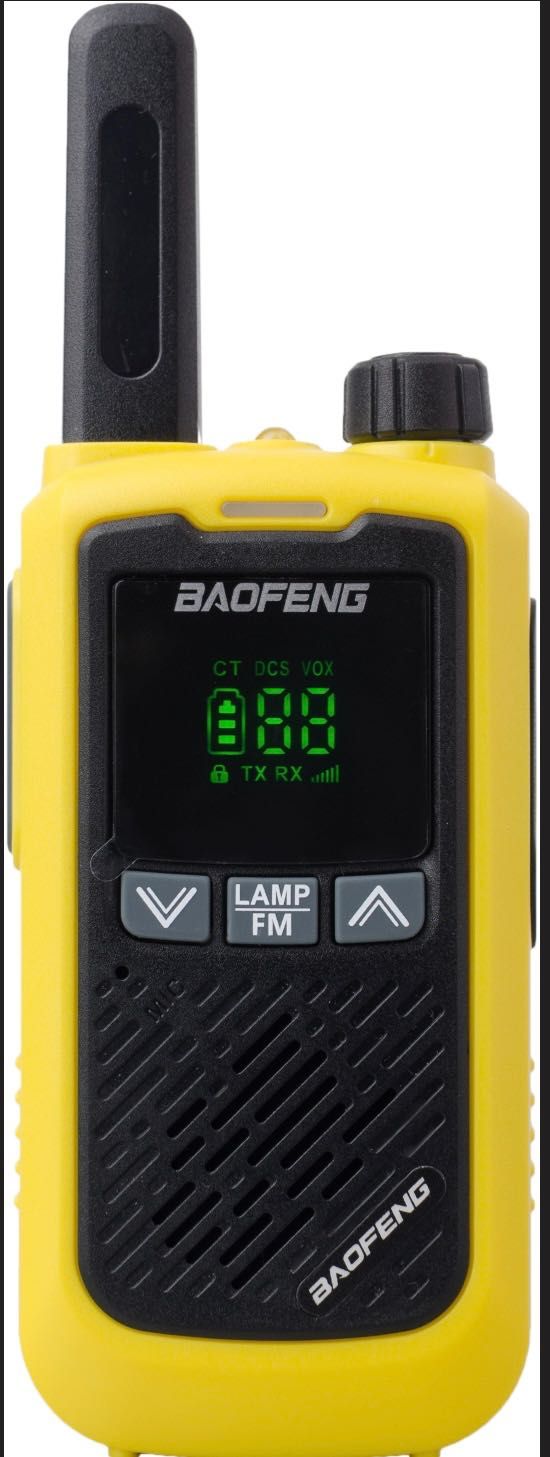 Портативна рація BAOFENG BF-T17 ( 2шт. ) + fm 10 км
