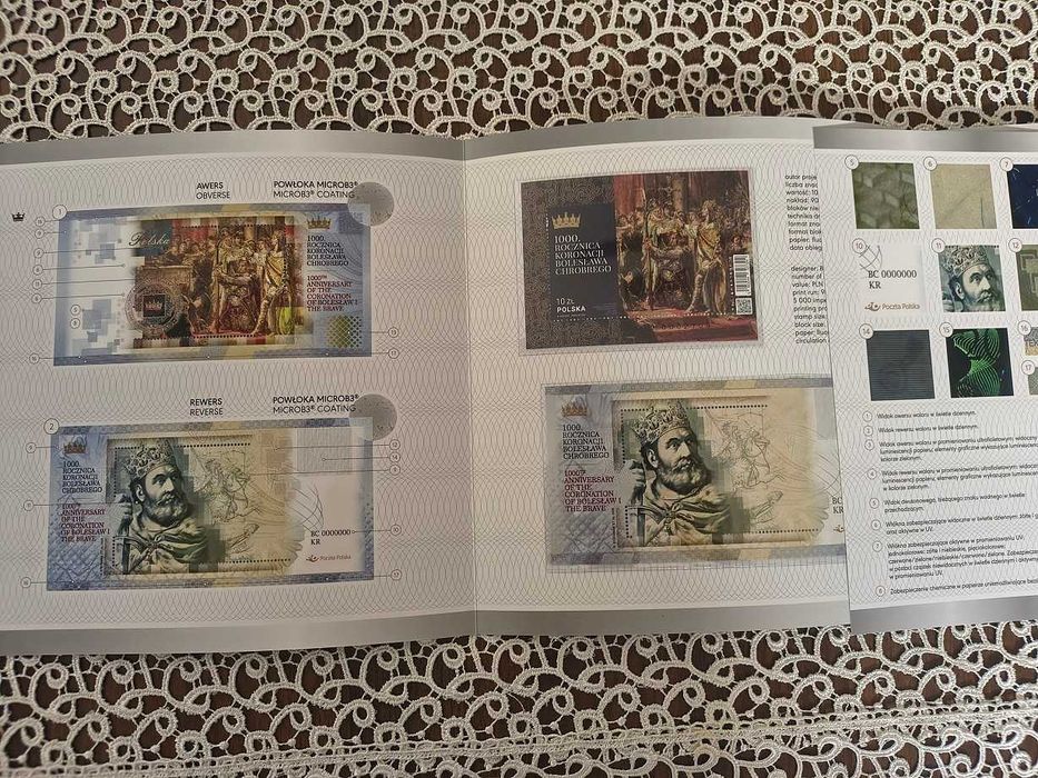 Rocznica Koronacji Bolesława Chrobrego walor kolekcjonerski PWPW i PP