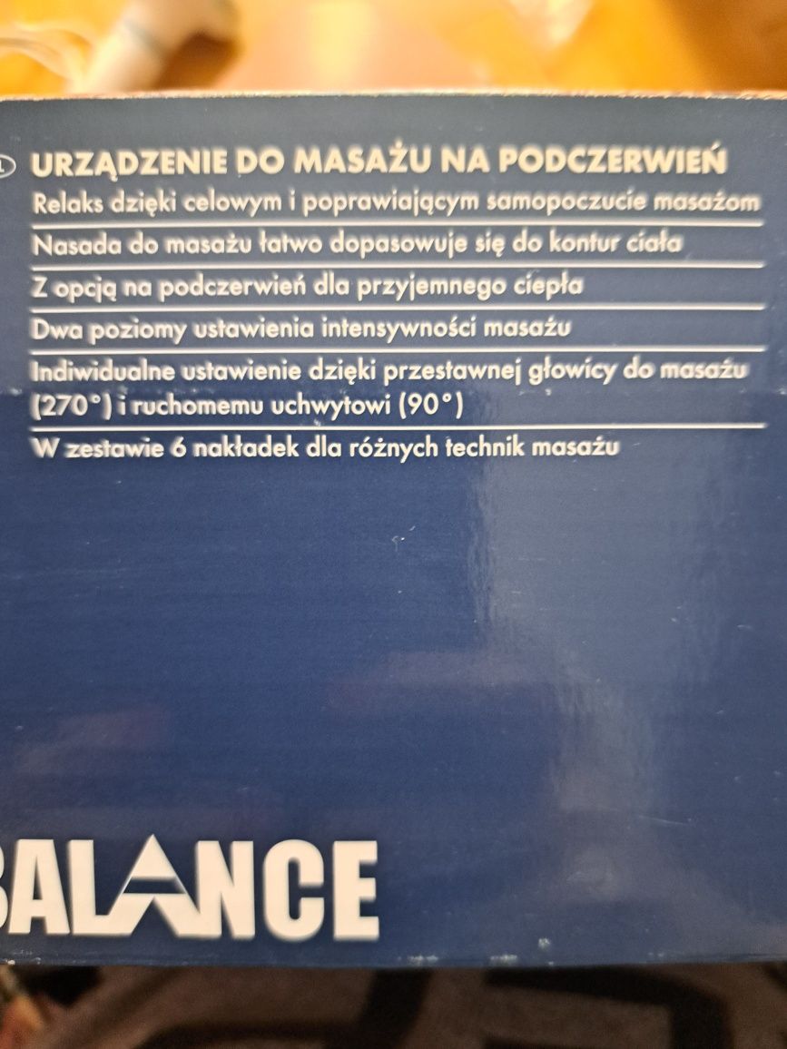 Urządzenie do masażu na podczerwień