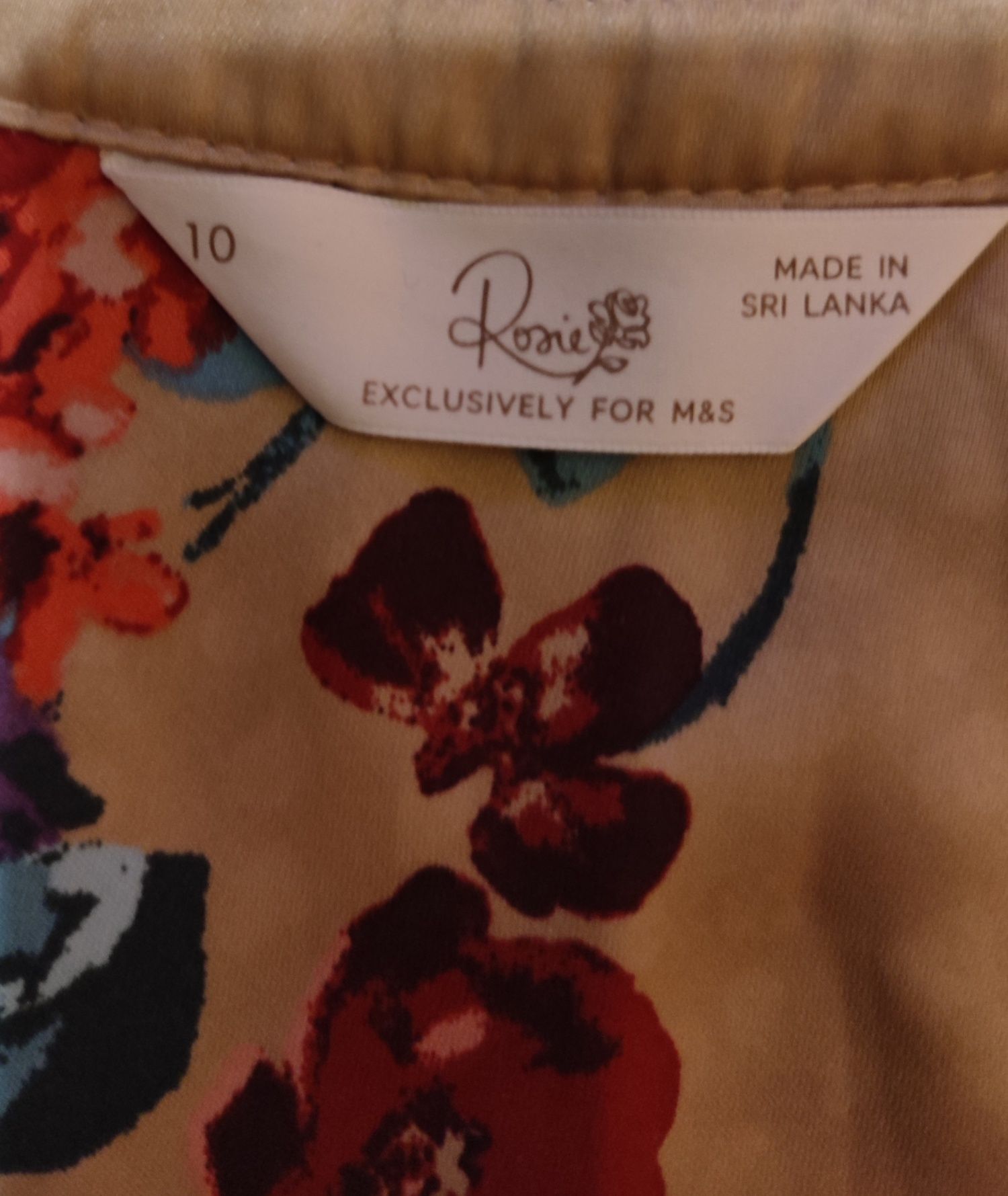 Атласний піжамний комплект rosie exclusive for m&s.
