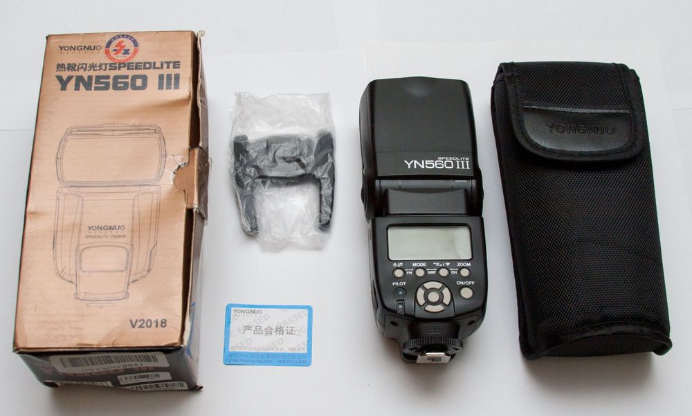 Спалах Yongnuo YN560 III для Canon Nikon Sony