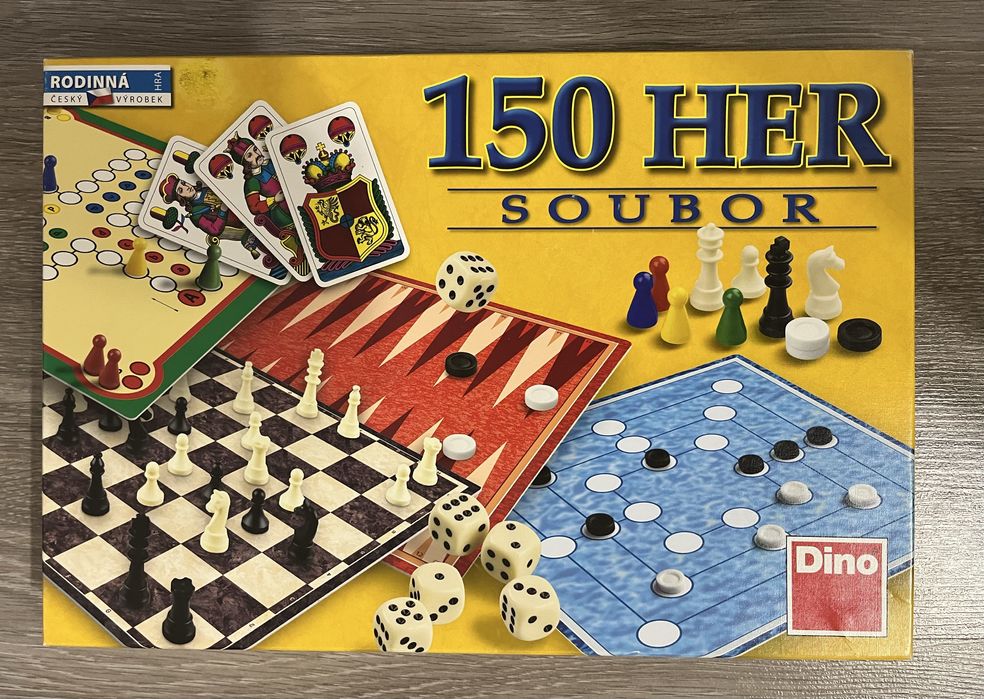 Шахматы, шашки, нарды, и еще настольные игры 150 HER Soubor