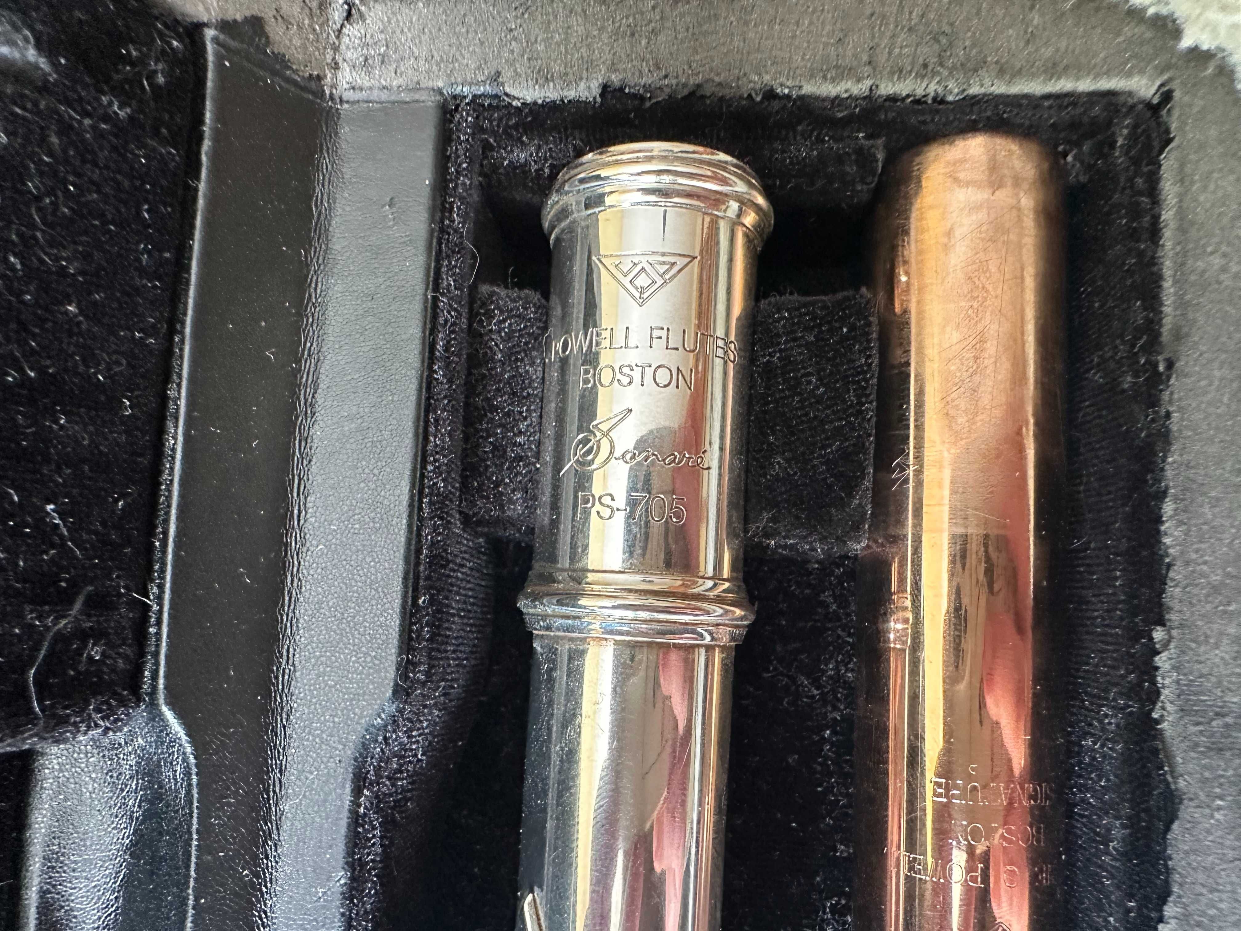 Flauta Powell Sonaré 705 com cabeça em Aurumite