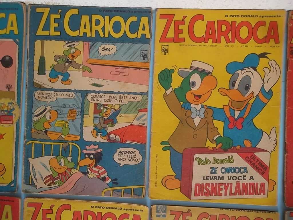 15 Revistas ZÉ CARIOCA , Lote desde o ano de 1962