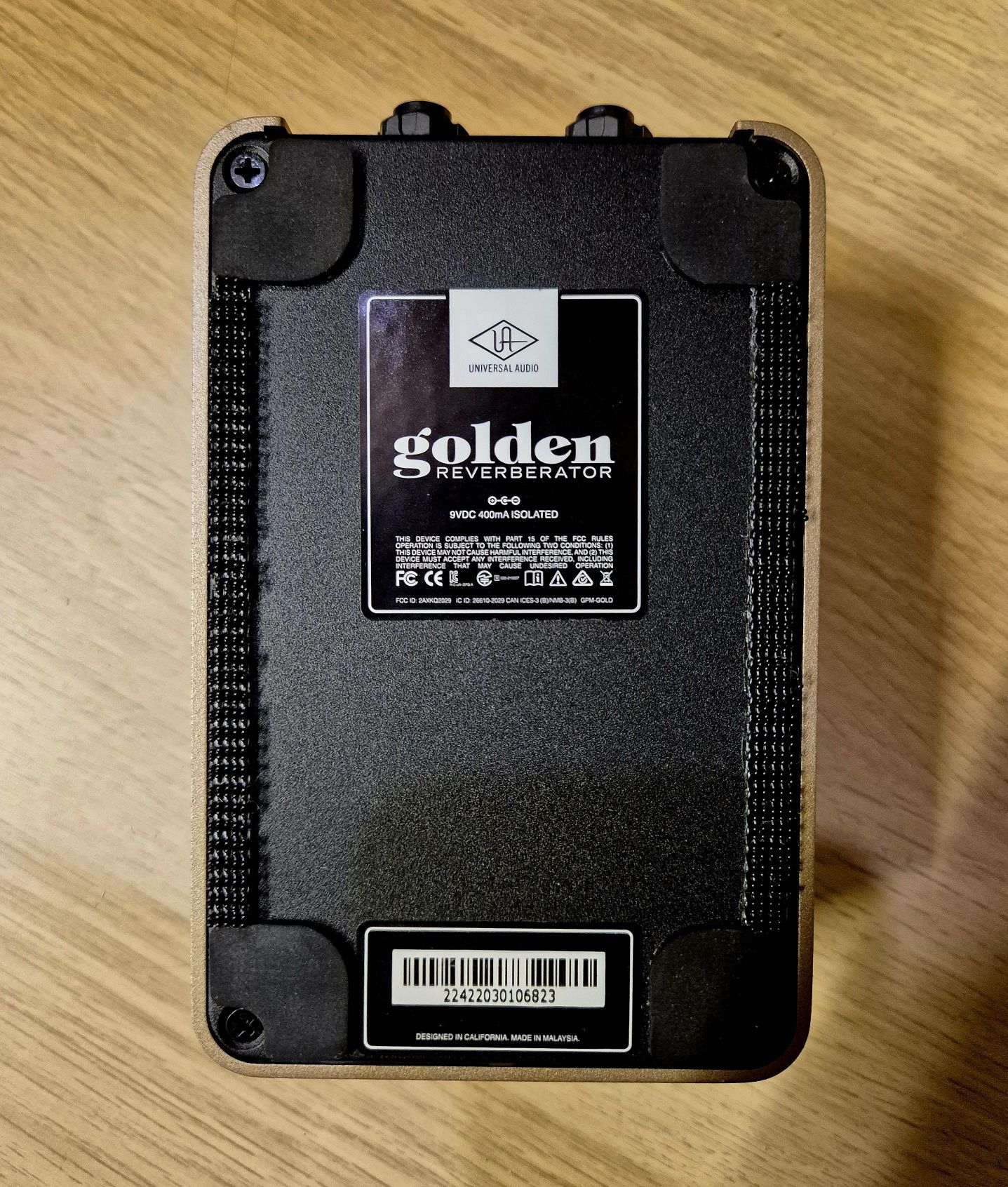 Universal Audio UAFX Golden Reverberator