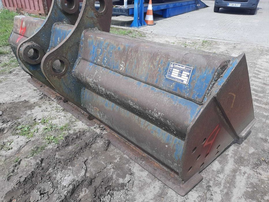 Lehnhoff skarpówka łyżka skarpowa do gąsienicowej  Lenhof Verachtert