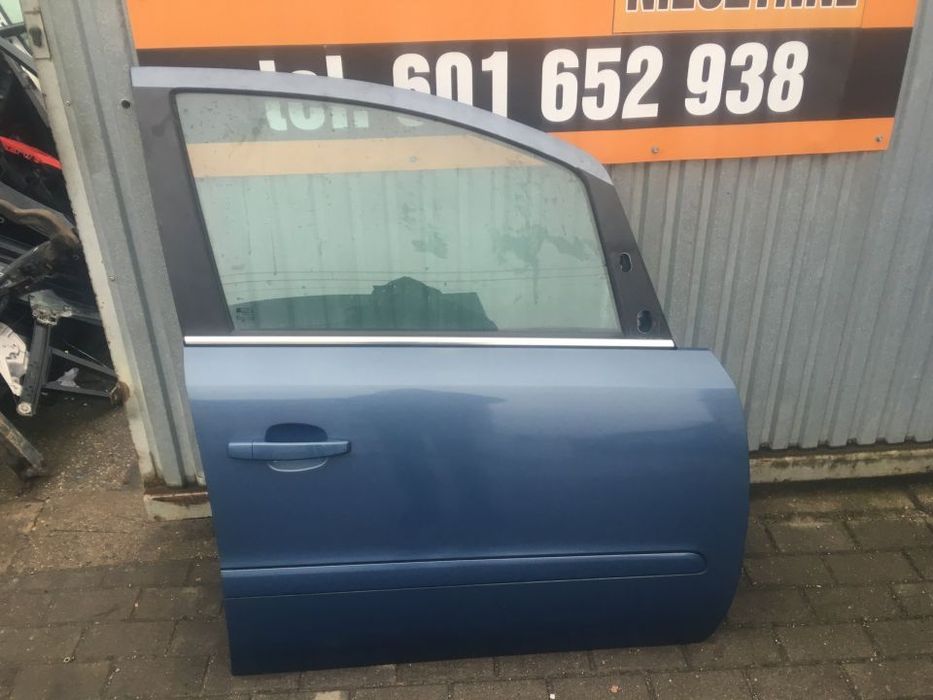 OPEL ZAFIRA B DRZWI PRAWE PRAWY PRZÓD PRZEDNIE
