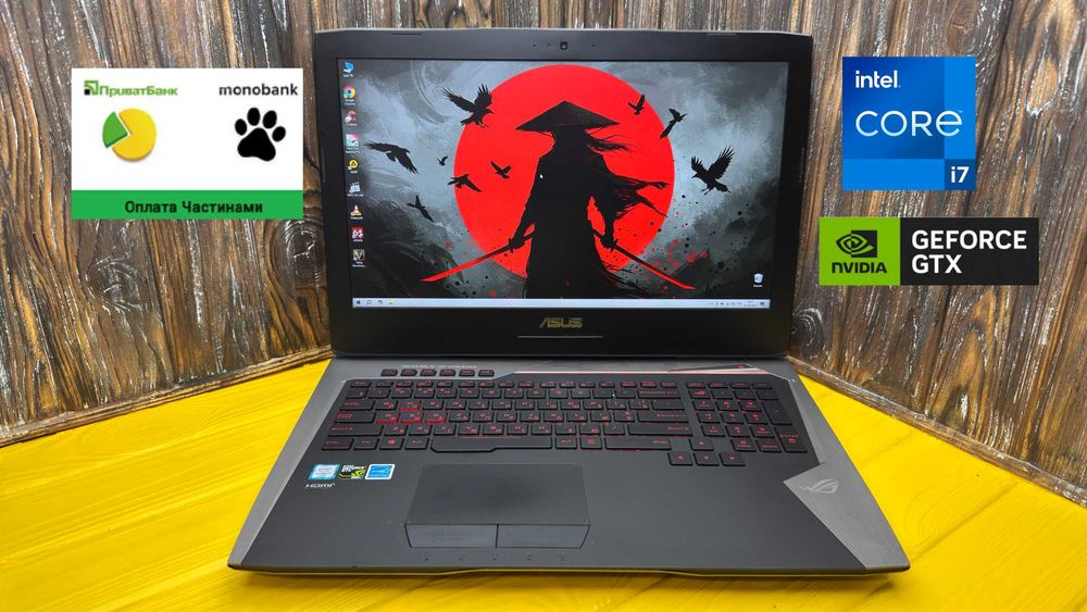 Недорогий Ігровий Ноутбук Asus RoG G752VL /17.3"/GTX 965M 2GB/ГАРАНТІЯ