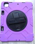 Pancerne etui case obudowa do iPad 12,9 cali fioletowe