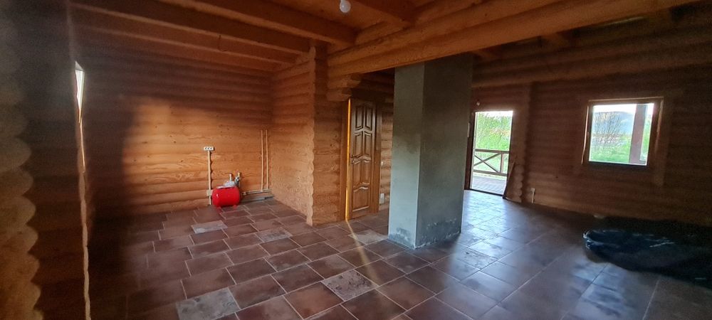 Дім в карпатах.Зруб комплекс + баня.гараж