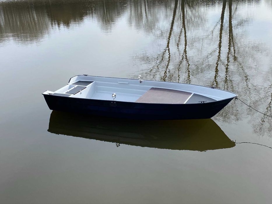 Łódź Łódka wędkarska wiosłowa Lobster 380 Z PLATFORMĄ