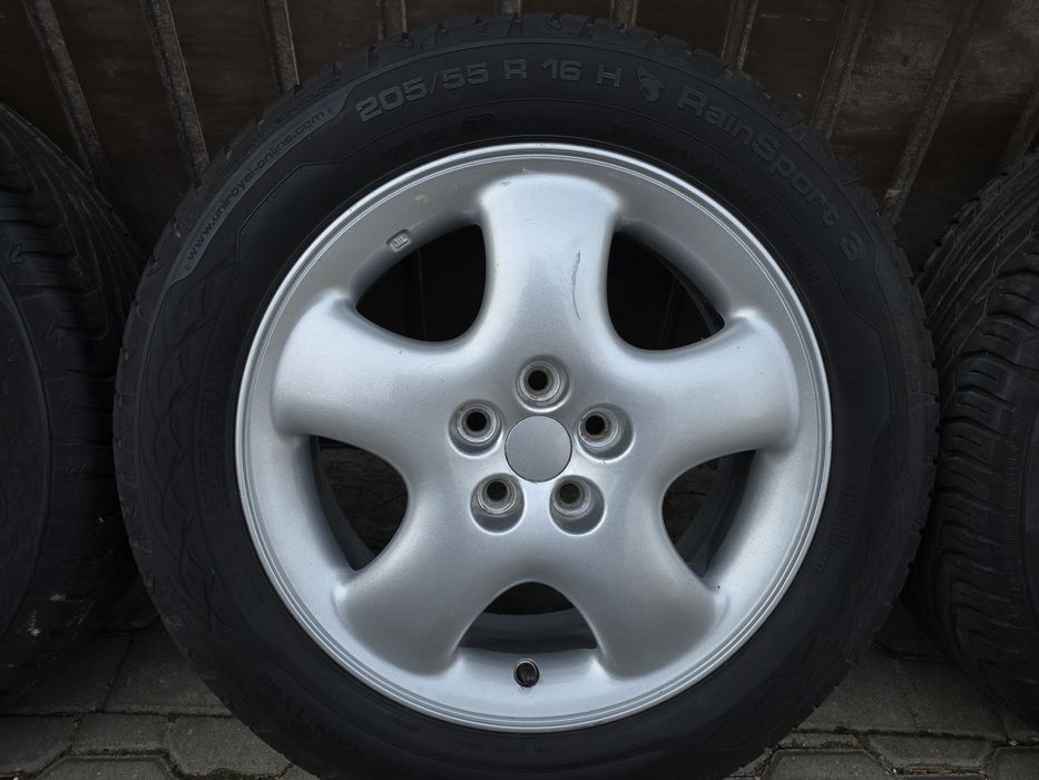 Felgi z oponami 205/55R16 Chrysler PT Cruiser 5x100 Sebring Cirrus VW