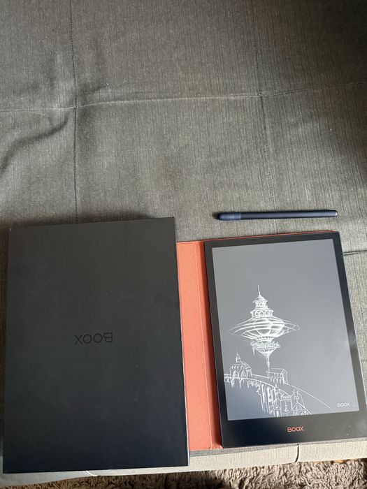 BOOX Note 5 10.3″ Dark Blue + rysik + etui | stan bardzo dobry