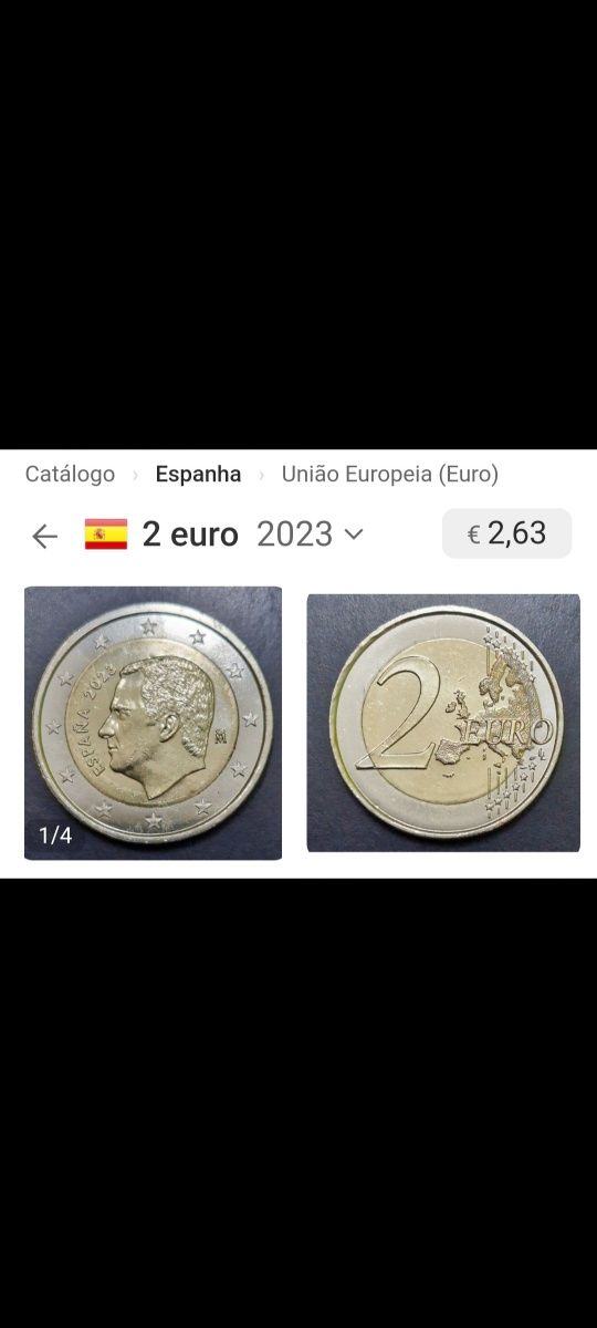 Moeda 2€ Espanha 2023