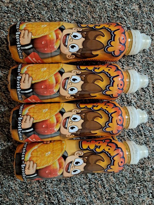 12 sztuk napoju Wojanek brzoskwinia pomarańcza malina truskawka