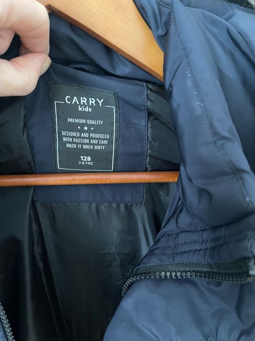 Zimowa kurtka parka chłopięca