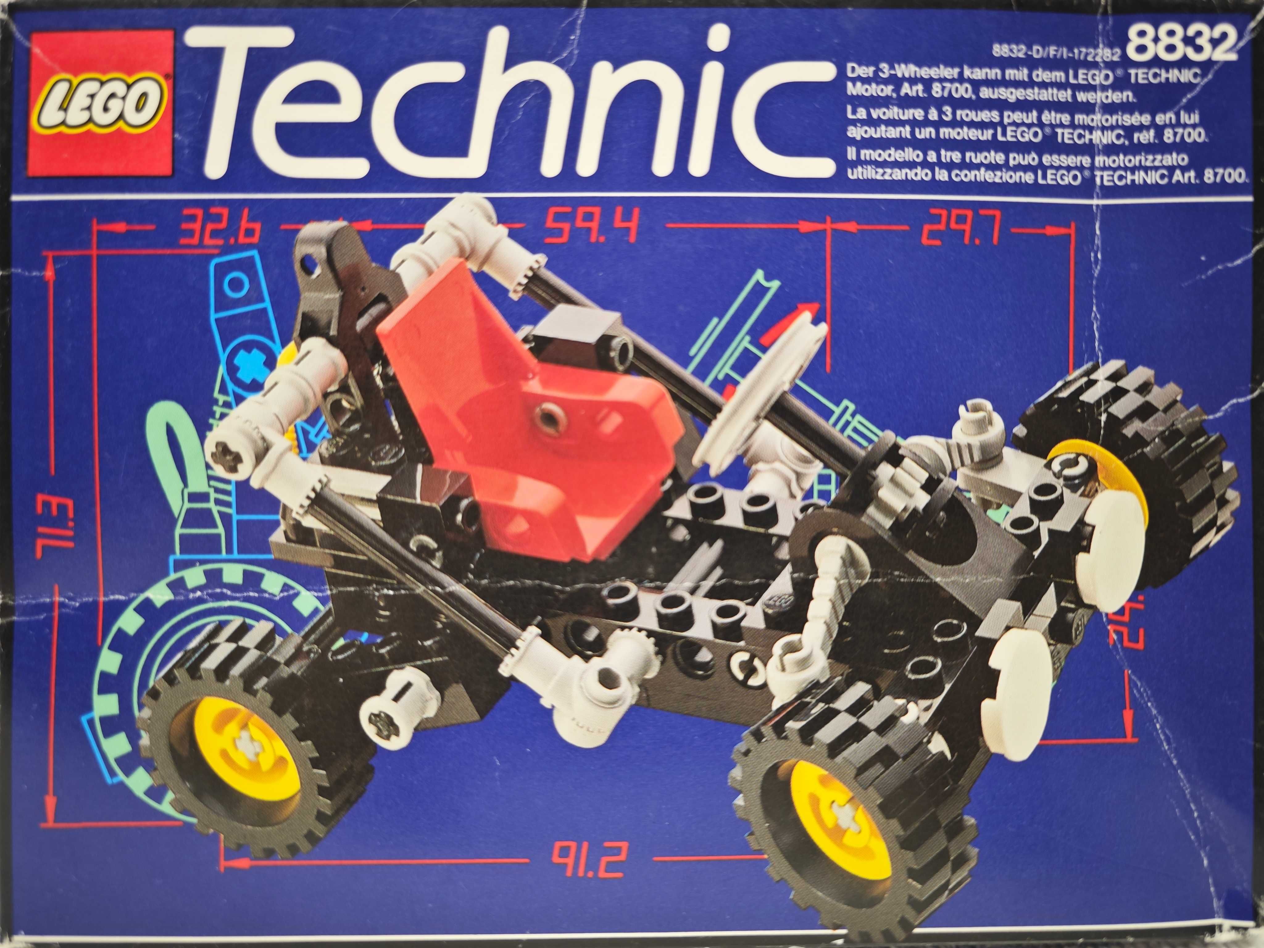 Lego Technic 8832 "Roadster"; 1988; [93]